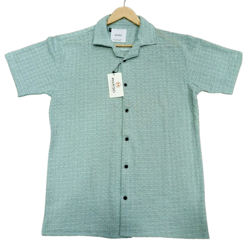 Bubble Coat Collar Shirt